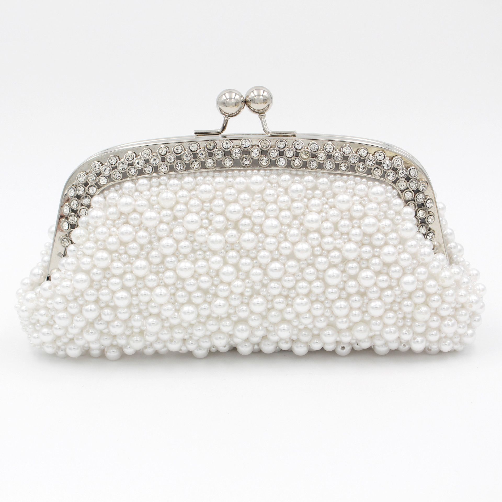 champagne clutch bag