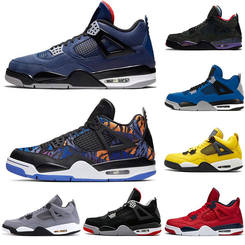 Nike Air Jordan 4 2020 Mens Zapatos De Baloncesto 4 Rush VIOLETA Leal Deep  Blue Cuál Es El Tamaño Enfriar Gris Pálido Citron 4s Deportes Atléticos  Zapatillas De Deporte Los 7 13