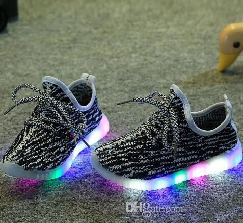 tenis adidas con luces led para niños