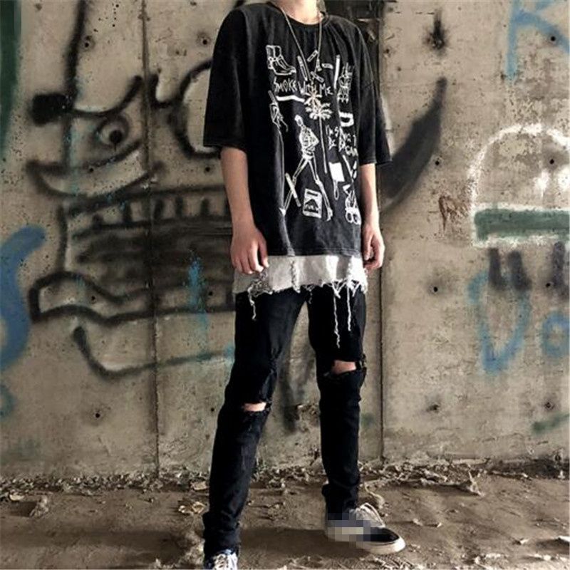 Vintage Harajuku Tshirt Men 