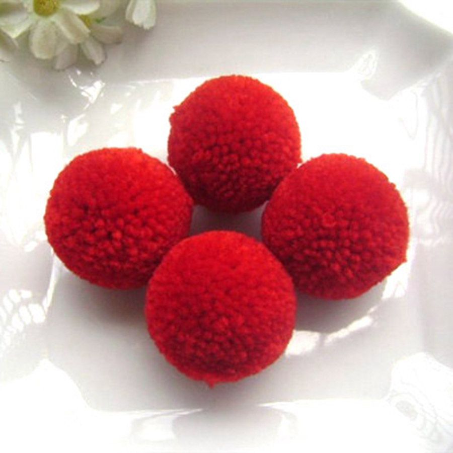 50mm Bag Faux Cashmere Pom Pom Diy Fashion Cute Yarn Pompoms