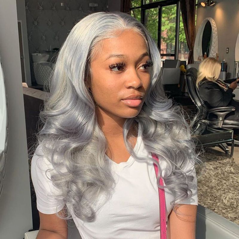full lace gray wigs
