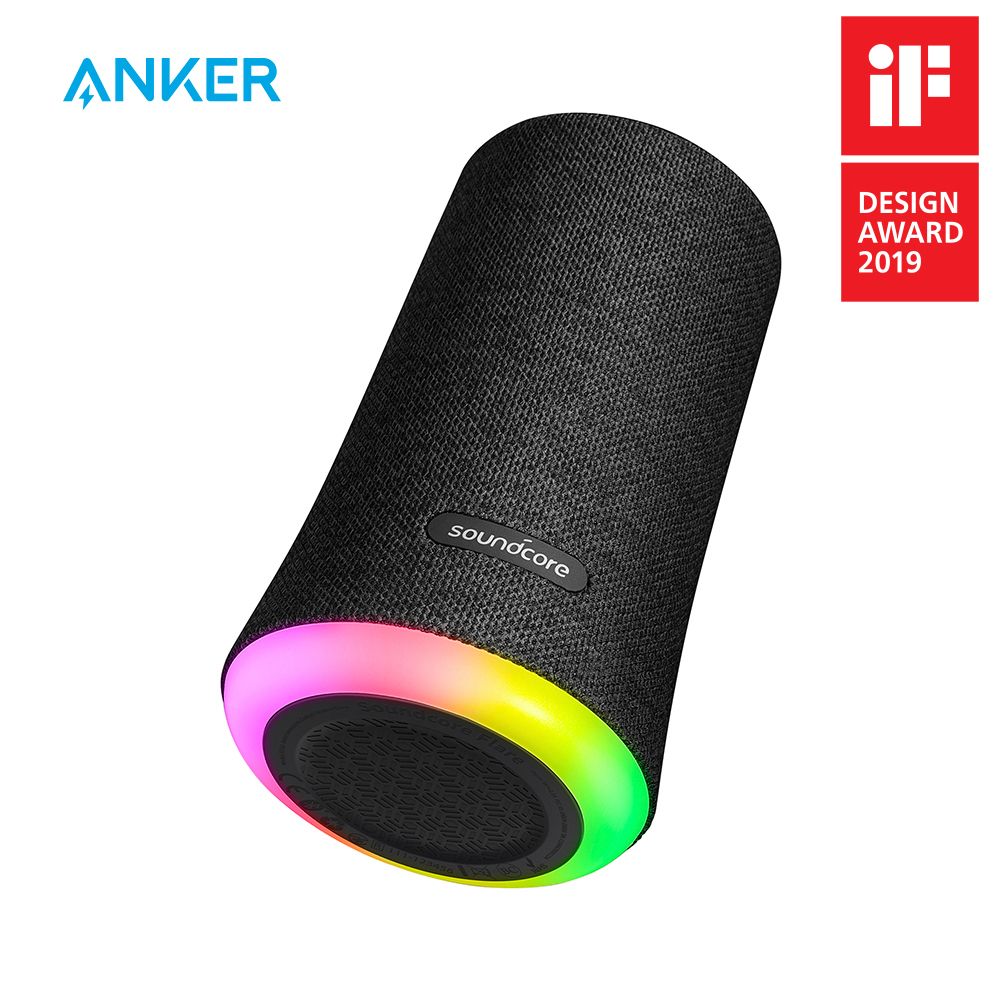 portable anker soundcore flare bluetooth speaker aux