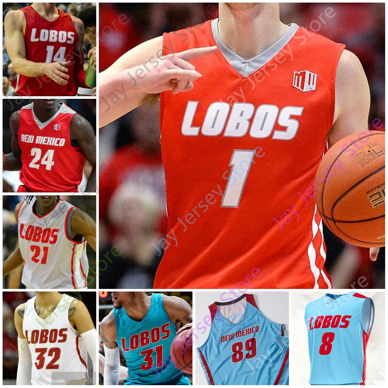 new mexico basketball jersey
