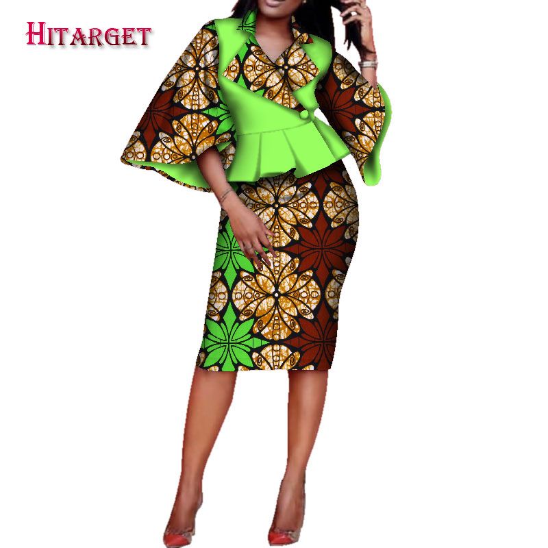 african skirt suits