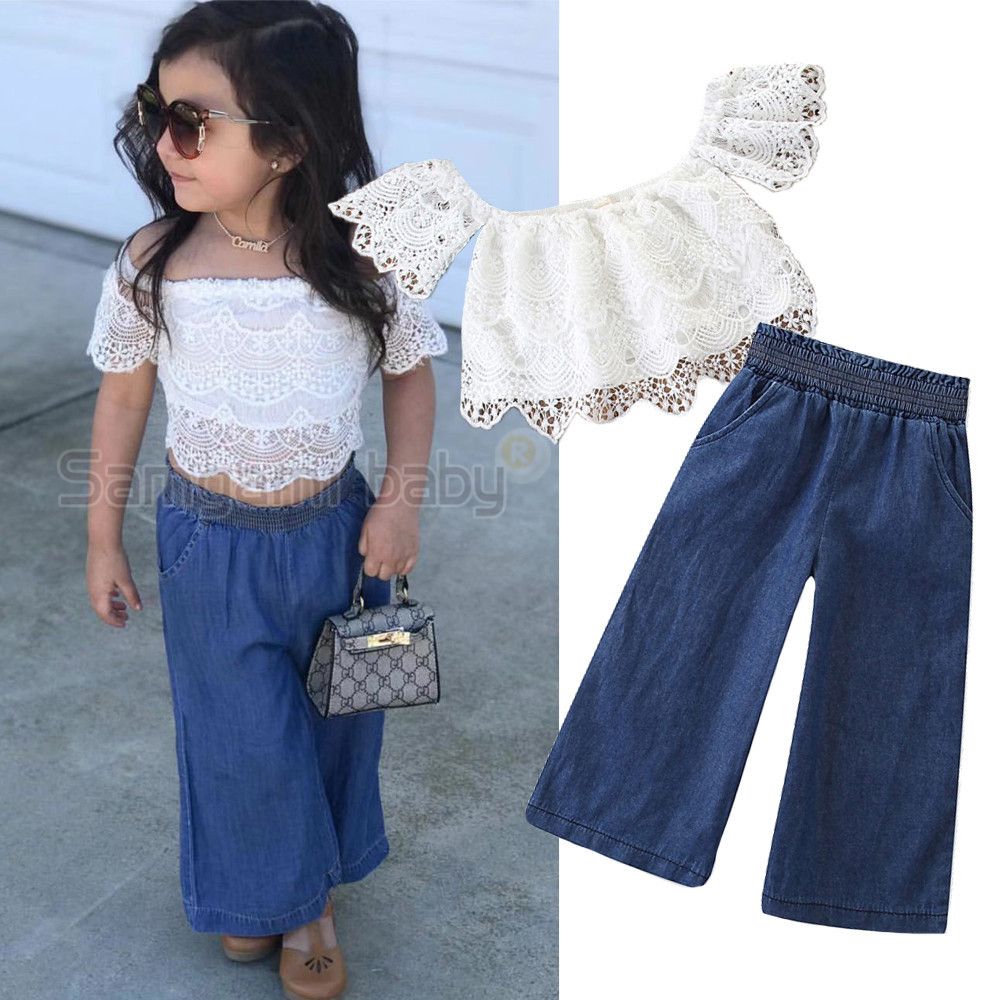 Pantalones sueltos para niñas Clearance