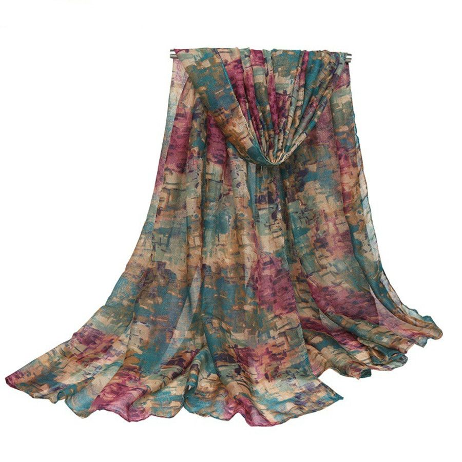 cotton linen scarves