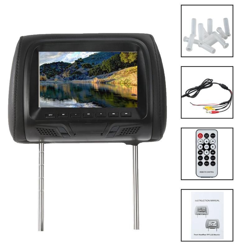 China 9inch Digital Screen Car Headrest Back Seat Monitor With Dvd Hdmi Mp5 Sd Usb Input China Car Headrest Monitor Android Car Headrest Monitor