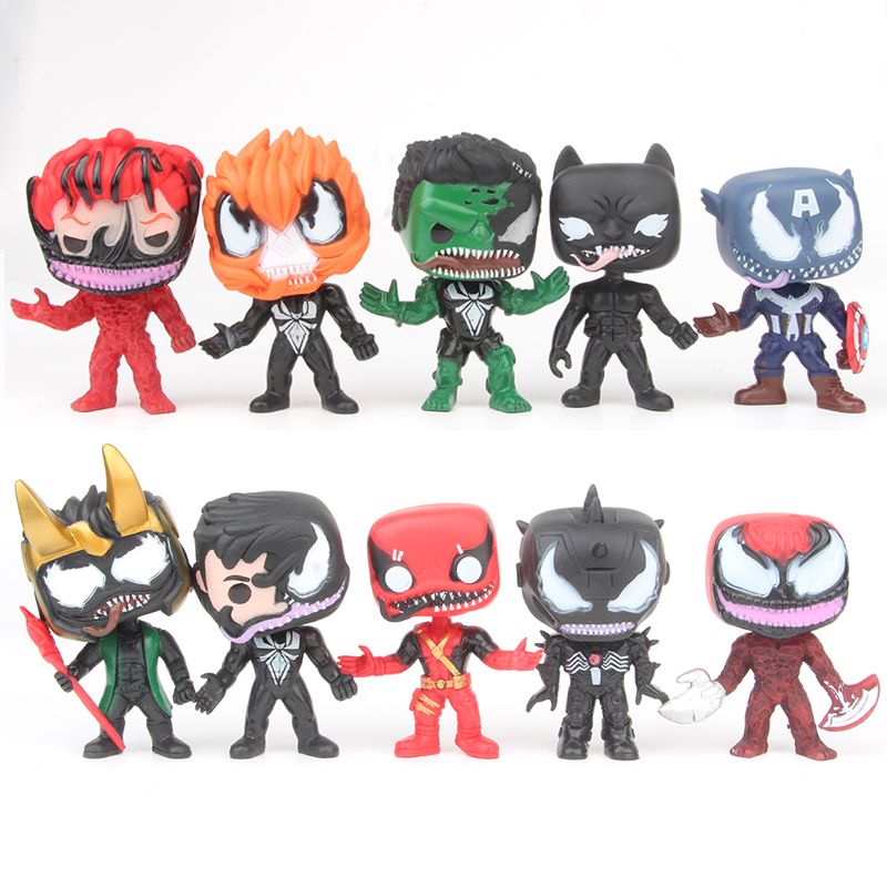 plastic superhero figures