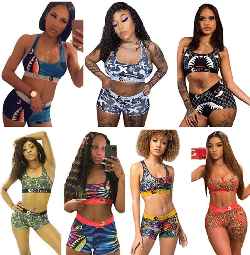 scoop neck bikini set