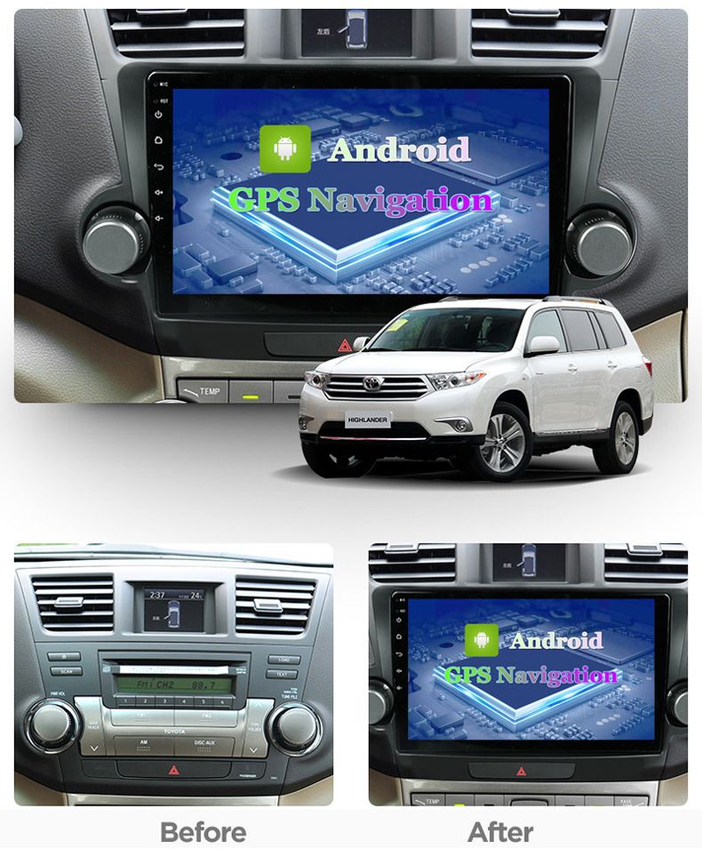 Autoradio GPS Citroën C3 Picasso de 2009 à 2017 Android 12