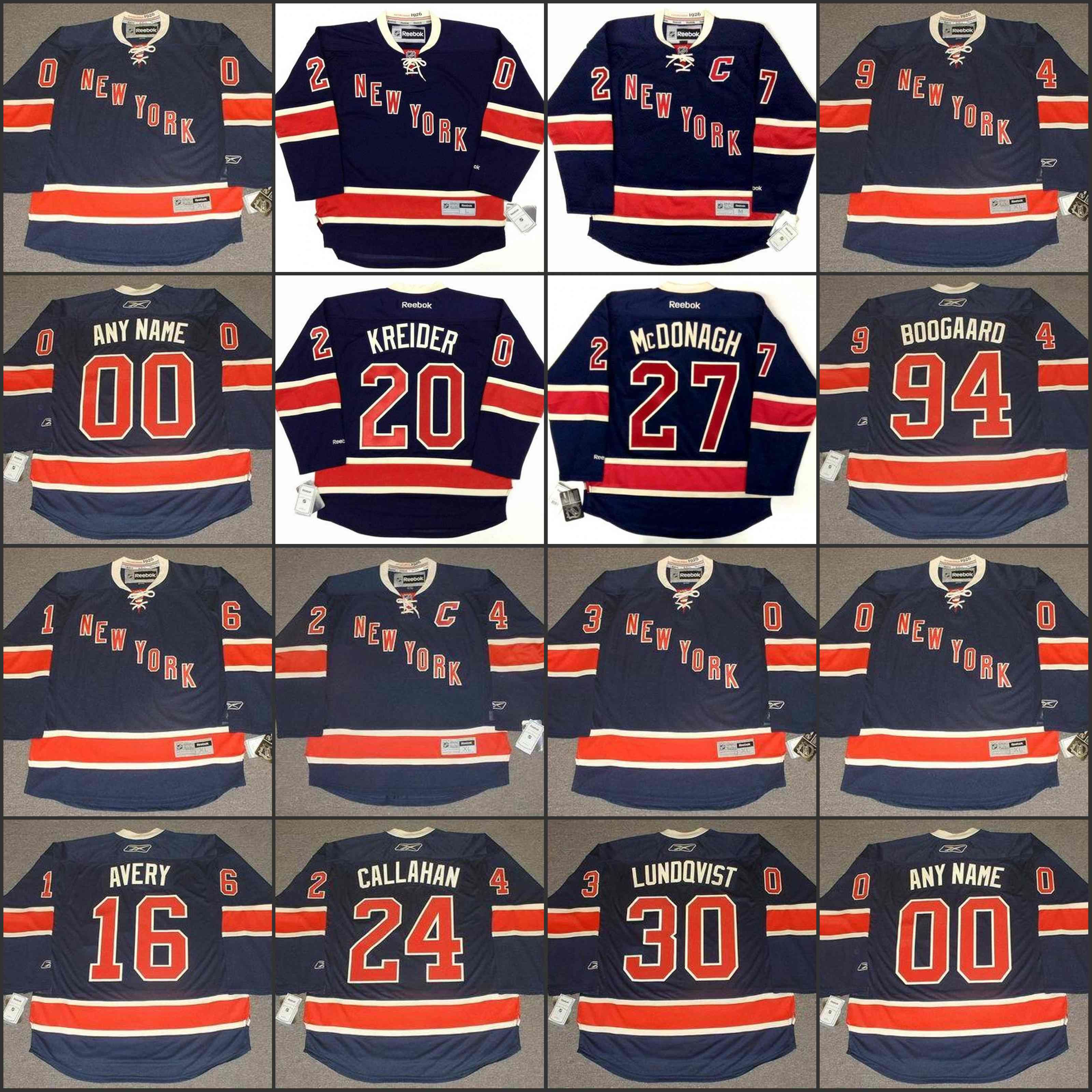 sean avery rangers jersey