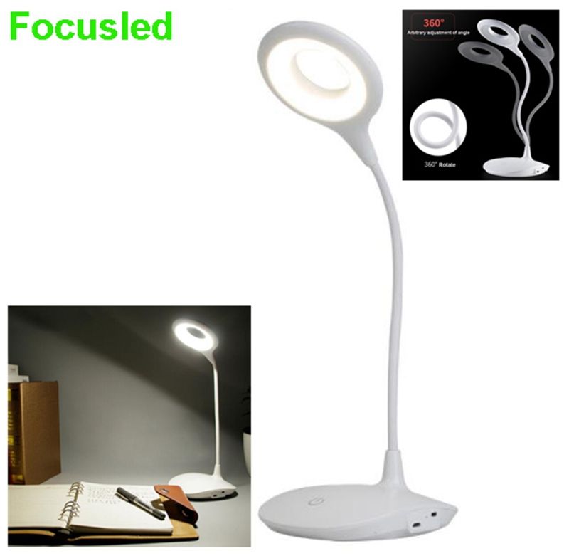 compre lampara led de escritorio recargable interruptor de encendido apagado tactil modos 3 brillo fresco blanco proteccion ocular lampara de mesa