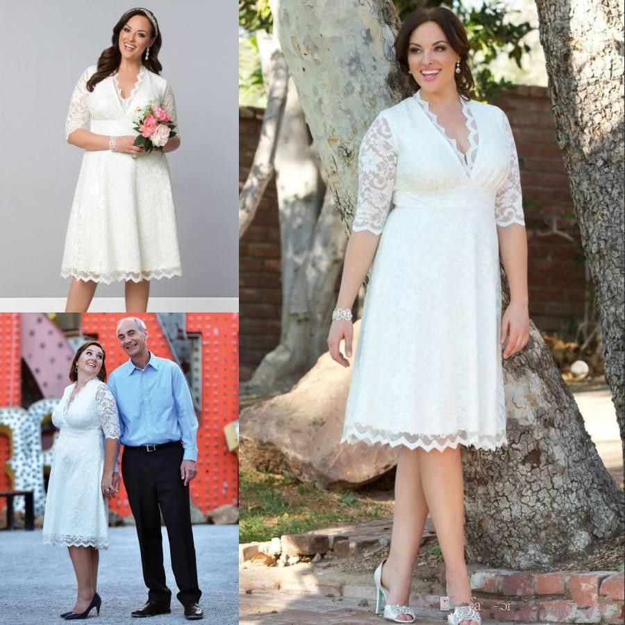 short coloured wedding dresses