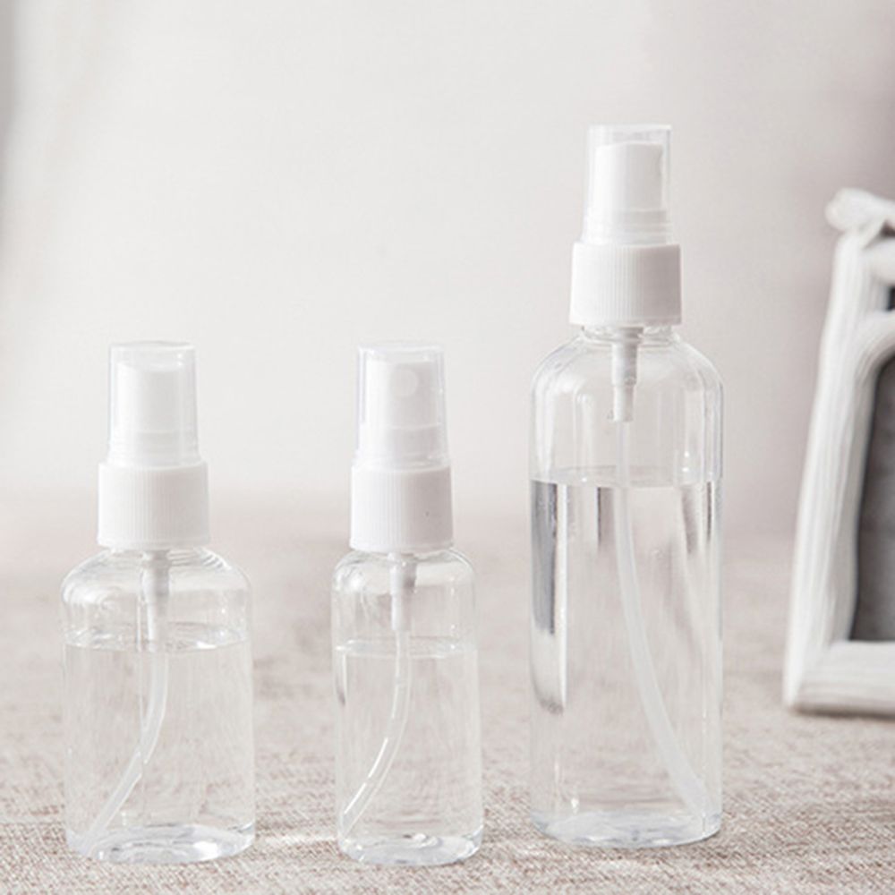Atomizador de Bolsillo Transparente Botella de Pl/ástico Vac/ía Reutilizable dailymall 50x Botella de Spray de 50 Piezas de 30 Ml