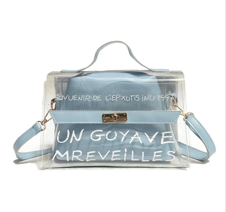 womens transparent bag