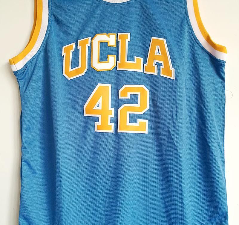 Love 42 UCLA College Light Blue Basketball Jersey - Kitsociety