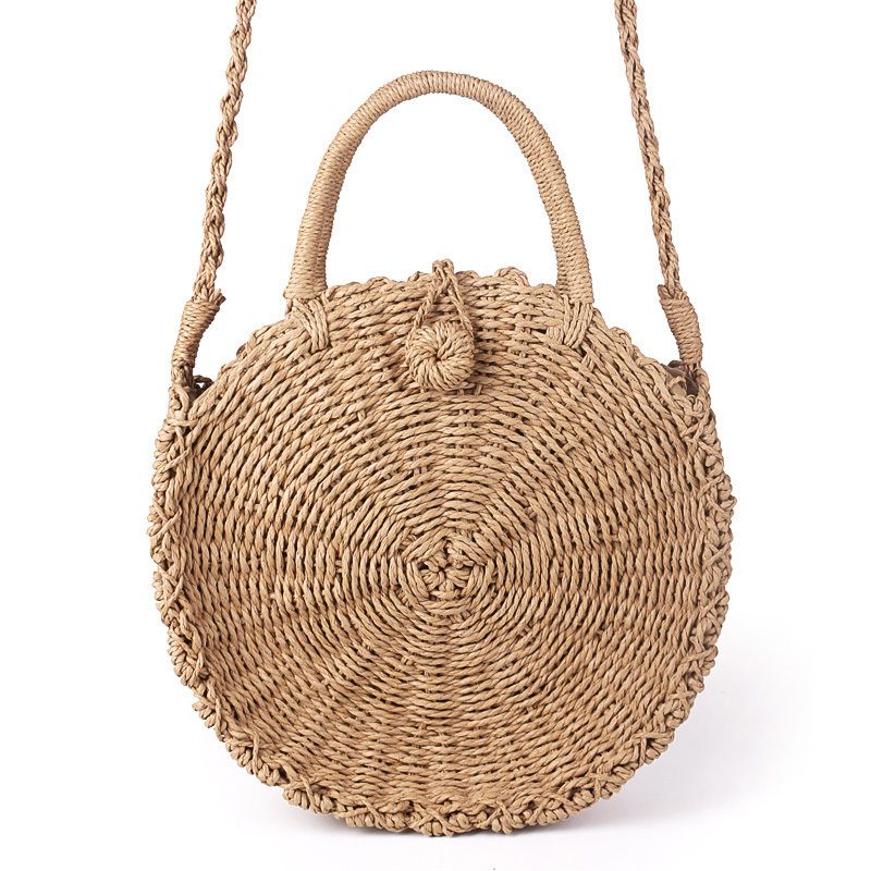 woven purse round