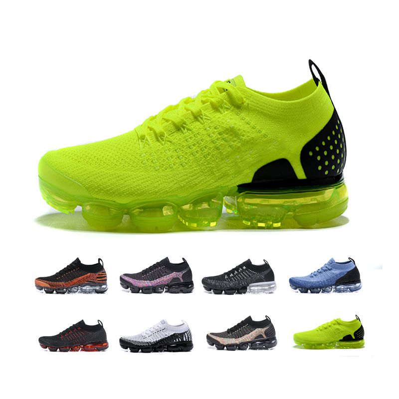 Nike air vapormax flyknit 2 jaune Clearance