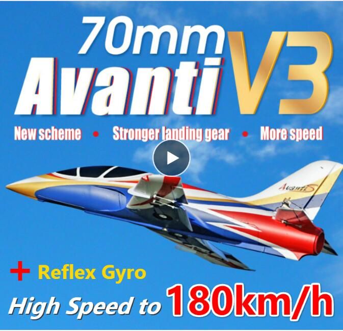avanti rc plane