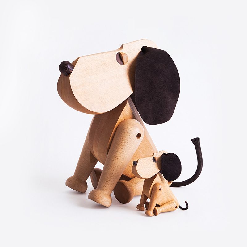 wood animal figures