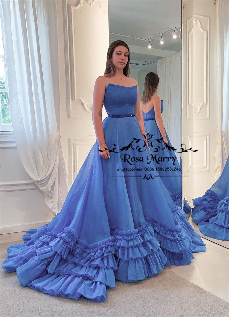 Cinderella Plus Size Cheap Prom Dresses 2020 A Line