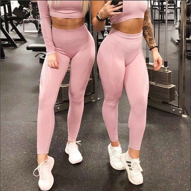 knit gym leggings