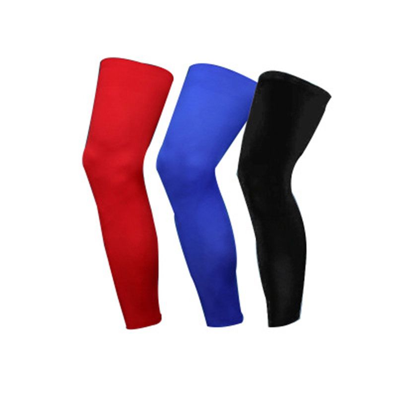 Sport Leg Sleeves Men Knee Pads For Basketball Football Running Compression Long Leg Sleeves