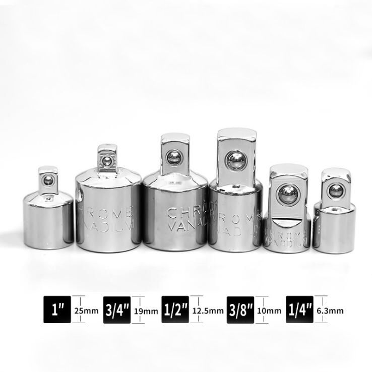 21 1 4 3 8 1 2 Socket Wrench Adapter Ratchet Wrench Drive Adapter Hand Tools Chrome Vanadium Steel Sleeve Converter From Zqhero 25 13 Dhgate Com