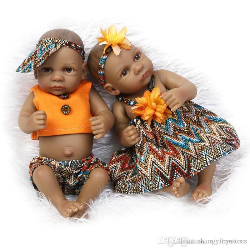 mini full body silicone baby dolls