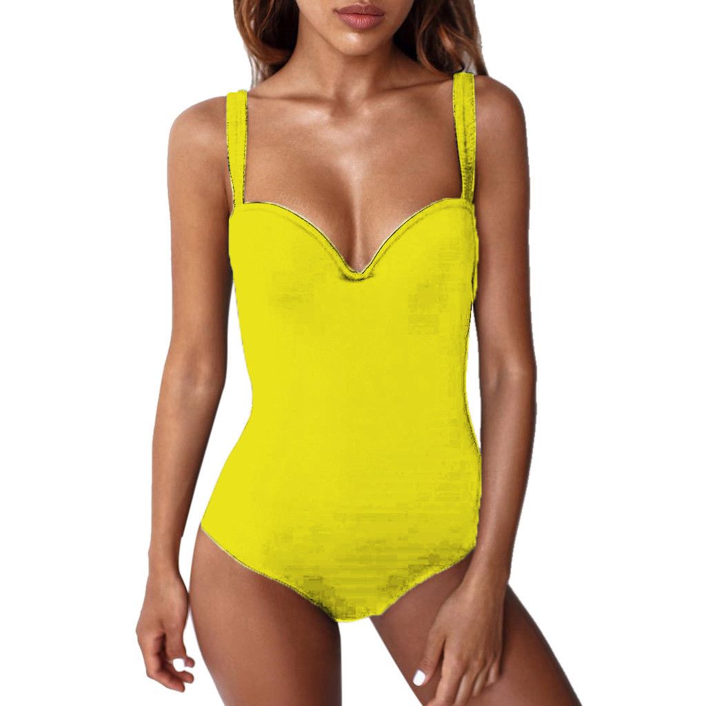 yellow swimming costumes
