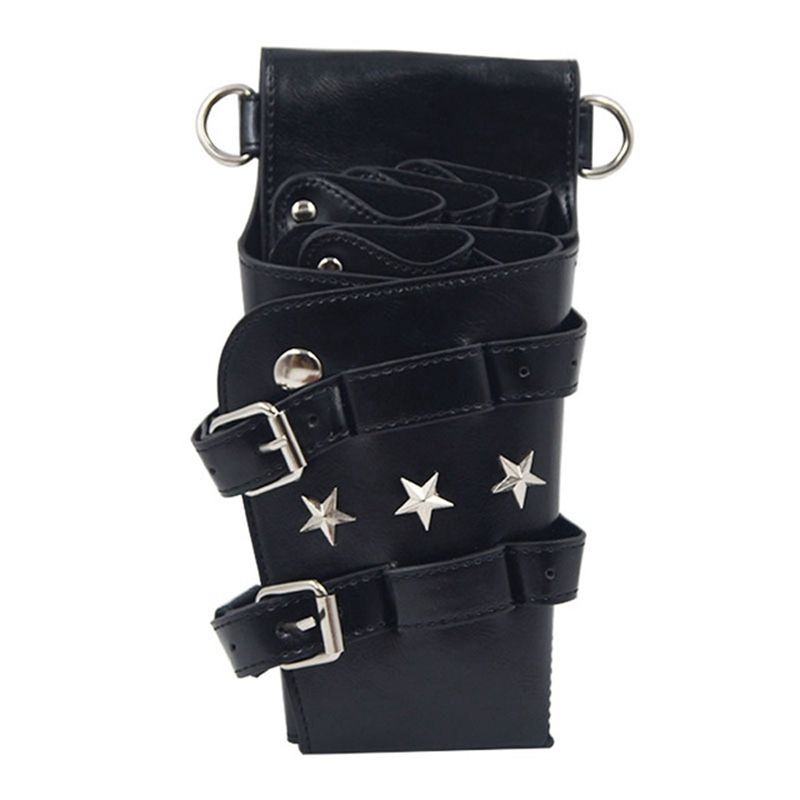 Black Rivet Hair Bag Durable Scissor Waterproof Barber Shear