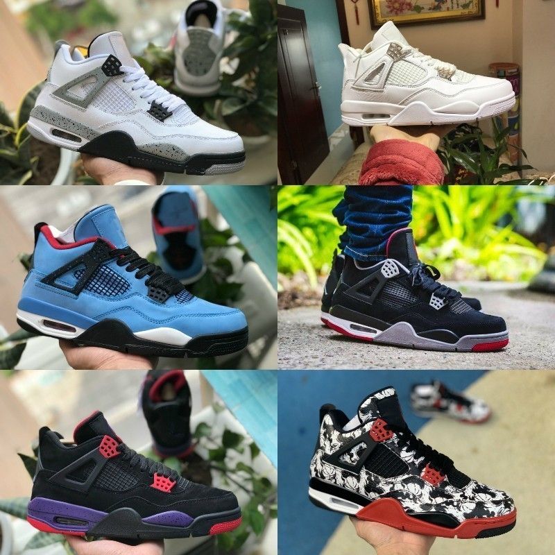 Acquista 2019 Nike Air Jordan 4 Retro Jordans Originals Nuove Scarpe Stan  Smith Marchio Di Alta Qualità Donna Uomo Stan Scarpe Moda Smith Sneakers In  Pelle Casual Superstars Scarpe Sportive A 60,9