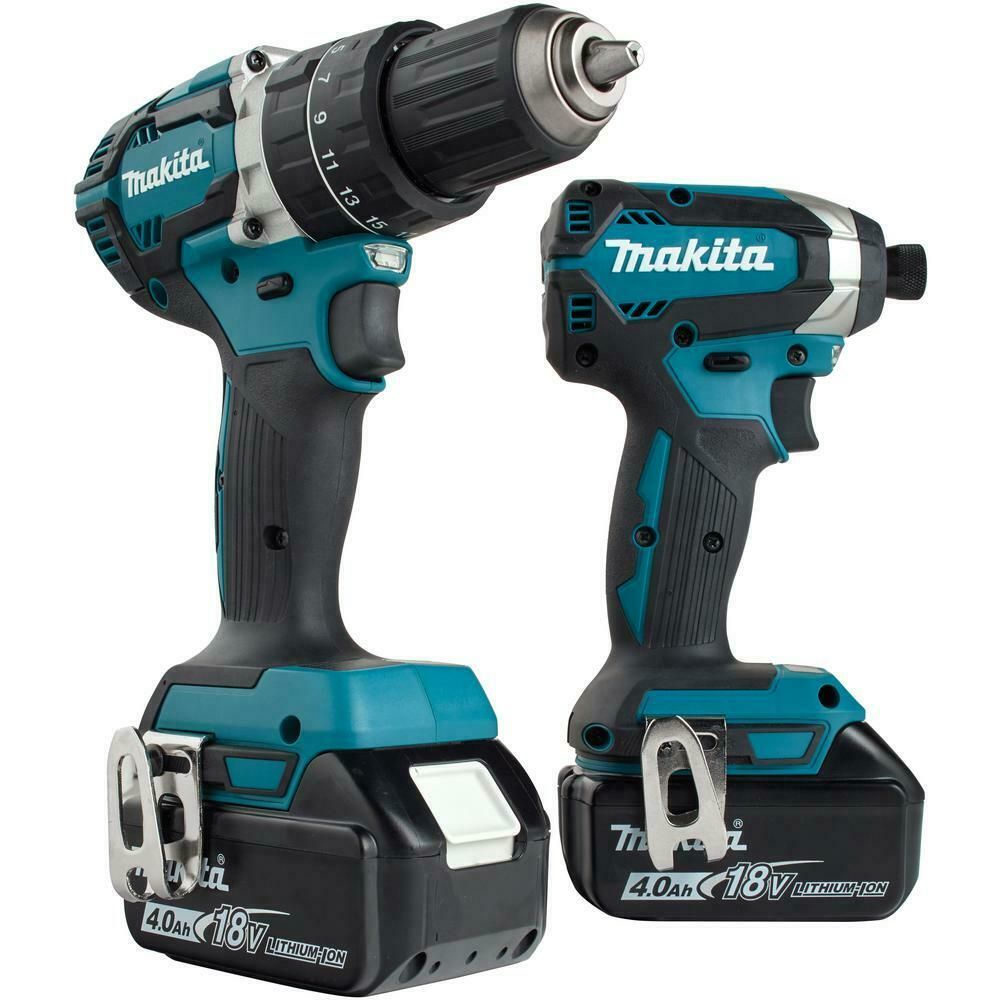 Combo Kit Makita XT269M 18 V LXT ® au Lithium-Ion Sans Balai sans Fil 2‑Pc 4.0Ah
