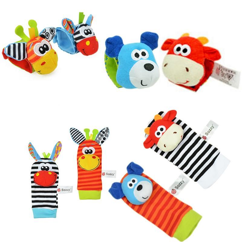 baby hand and foot rattles
