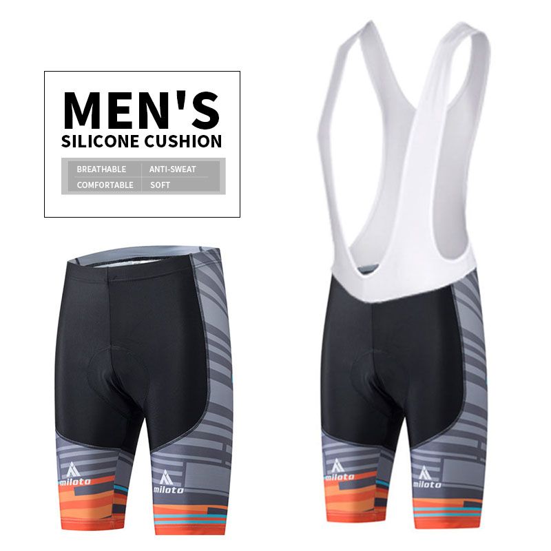 Miloto Team Cycling Kit UK Men/'s Road Bike Jersey and Bib Shorts Padded Set