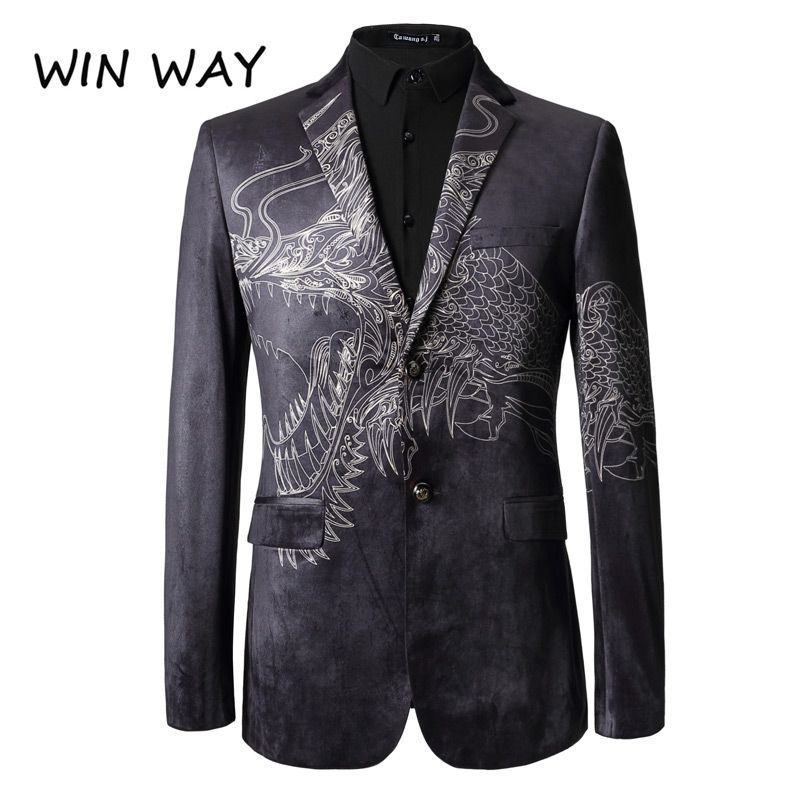 men's chinoiserie cotton slim shirt