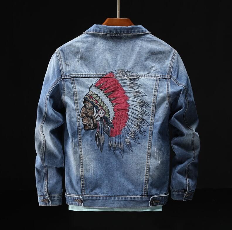 Indian Feather Headdress Embroidery 