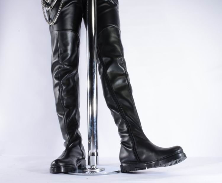 Großhandel ERRFC Luxus Herren Schwarz Overknee Stiefel Mode Runde Kappe 57 Cm Hohe Stiefel Für Mann Ankleiden Pole Dance Schuhe 39 46 Von Tradingmk, Großhandel ERRFC Luxus Herren Schwarz Overknee Stiefel Mode Runde Kappe 57 Cm Hohe Stiefel Für Mann Ankleiden Pole Dance Schuhe 39 46 Von Tradingmk,