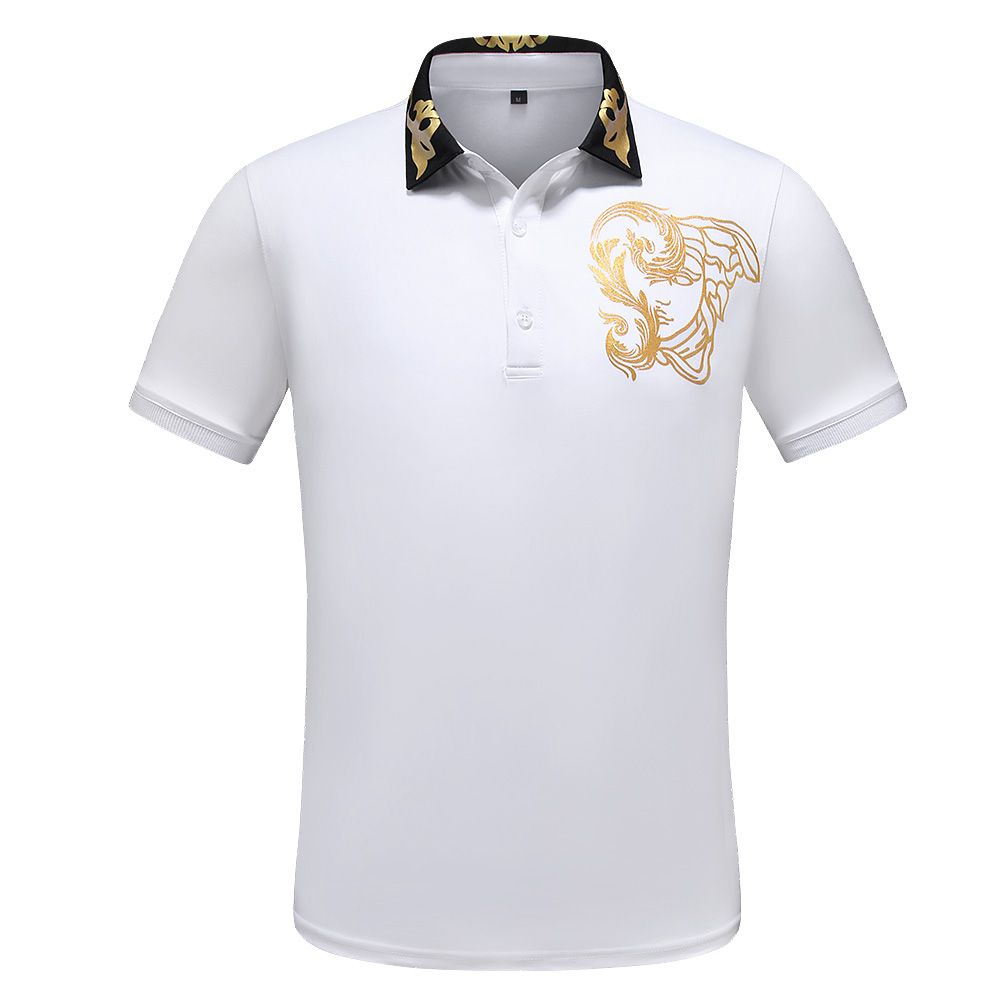 de lujo de diseño en los polos para hombre para hombre 2020 de