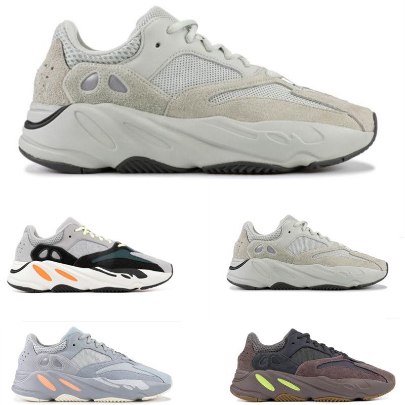 West Salt ADIDAS YEEZY BOOST 700 Wave Runner para hombre Zapatillas para correr INERTIA