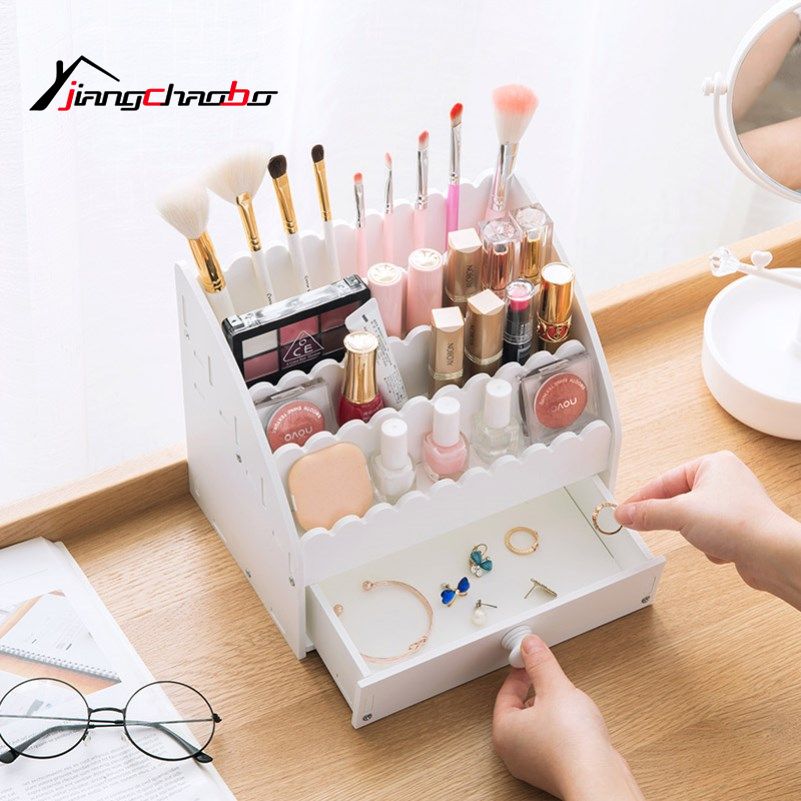 Compra Mini Caja De Almacenamiento De Maquillaje Estuche Cosmético Estuches  Para Lápices De Labios Estuche Para Artículos Pequeños Caja De Objetos  Pequeños Al Por Mayor Organizador De Escritorio Barato | Entrega Rápida