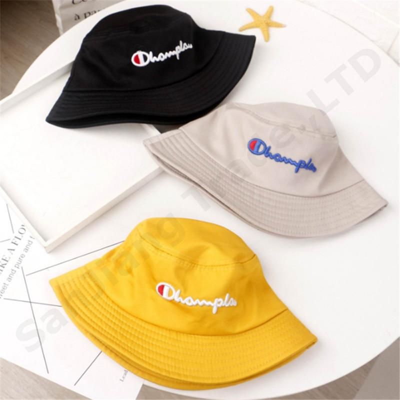 yellow champion hat