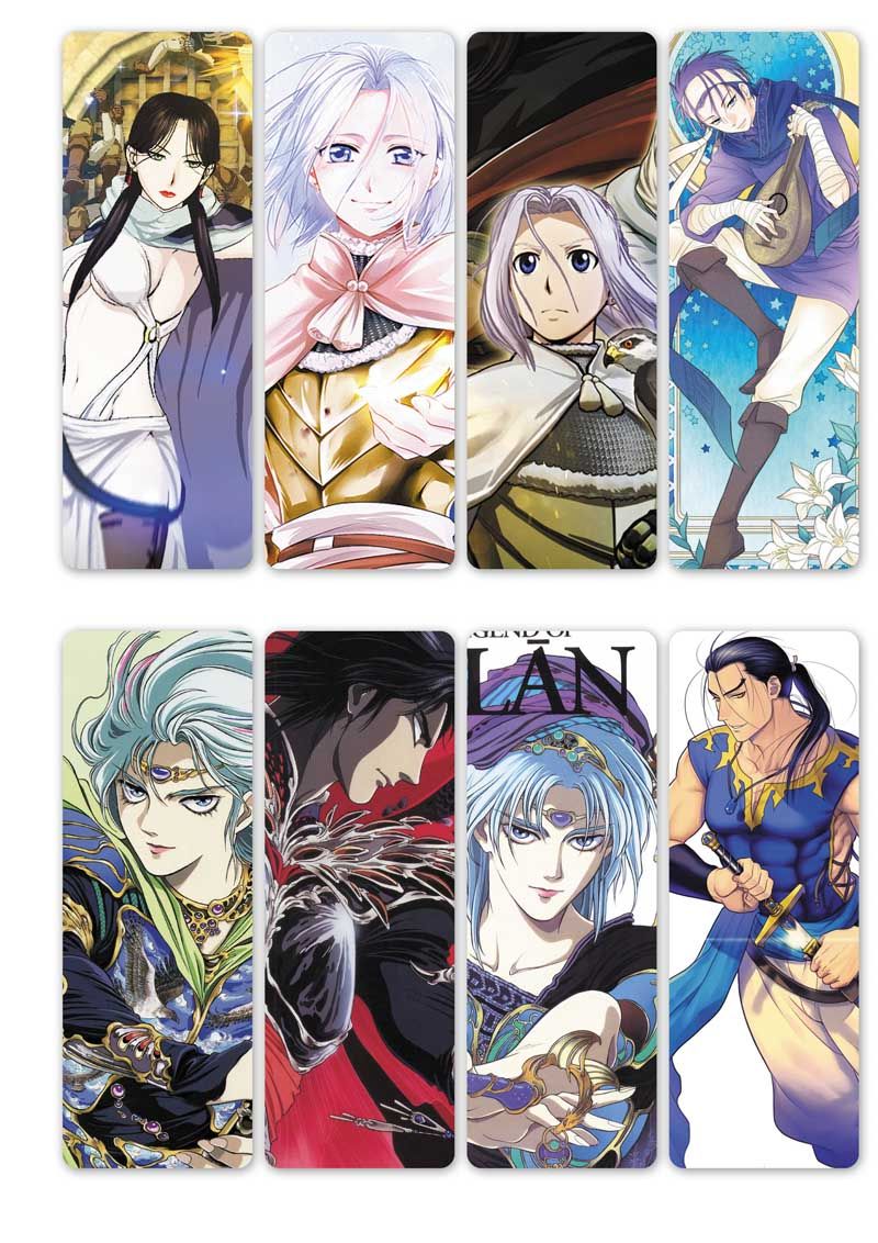 8pcs/set Arslan Senki Anime PVC Bookmark Colorful Printing With Desk Accessories for Men Women Office & School Supplies 8pcs/set Arslan Senki Anime PVC Bookmark Colorful Printing With Desk Accessories for Men Women Office & School Supplies