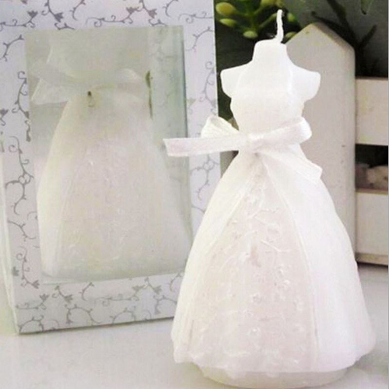 Romántico vestido de novia Novia Vela Artesanía Vela Artículos de boda creativos Boda europea Práctica de Romántico vestido de novia Novia Vela Artesanía Vela Artículos de boda creativos Boda europea Práctica de