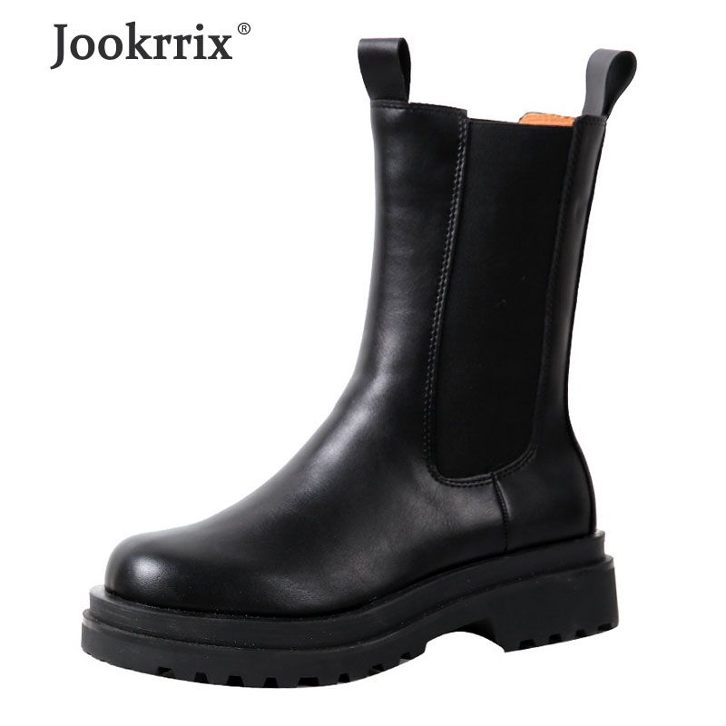 thick sole chelsea boots womens