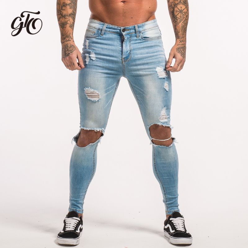 mens black super spray on skinny jeans
