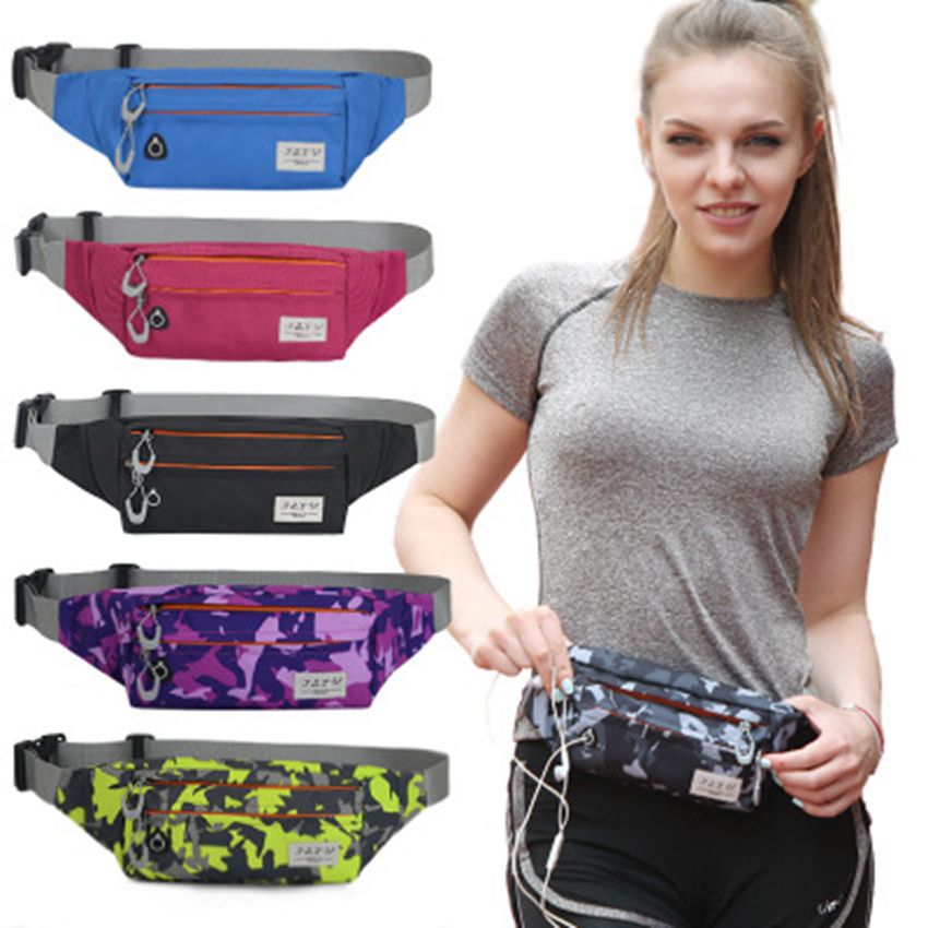 Waist Purse Question Mark Logo Unisex Outdoor Sports Pouch Fitness Runners Waist Bags