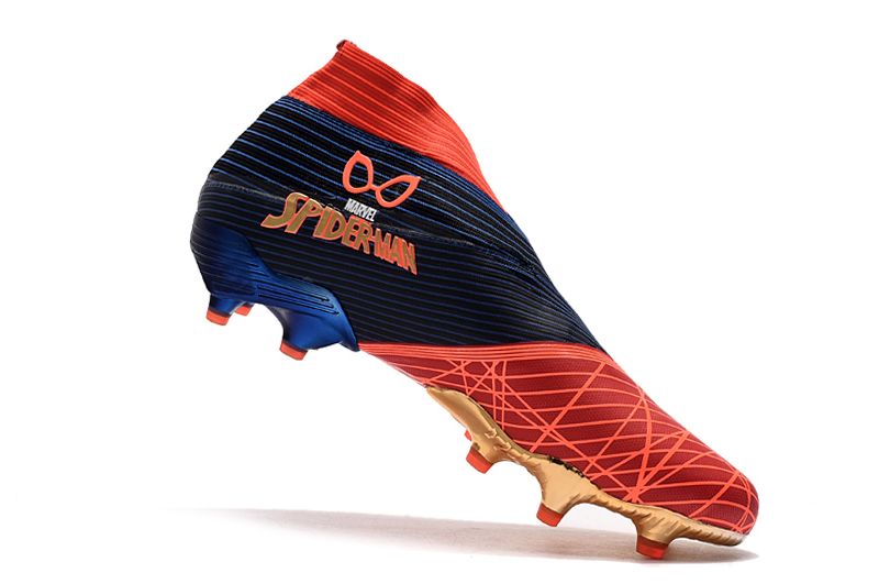 Spiderman soccer sfigurare football cleats