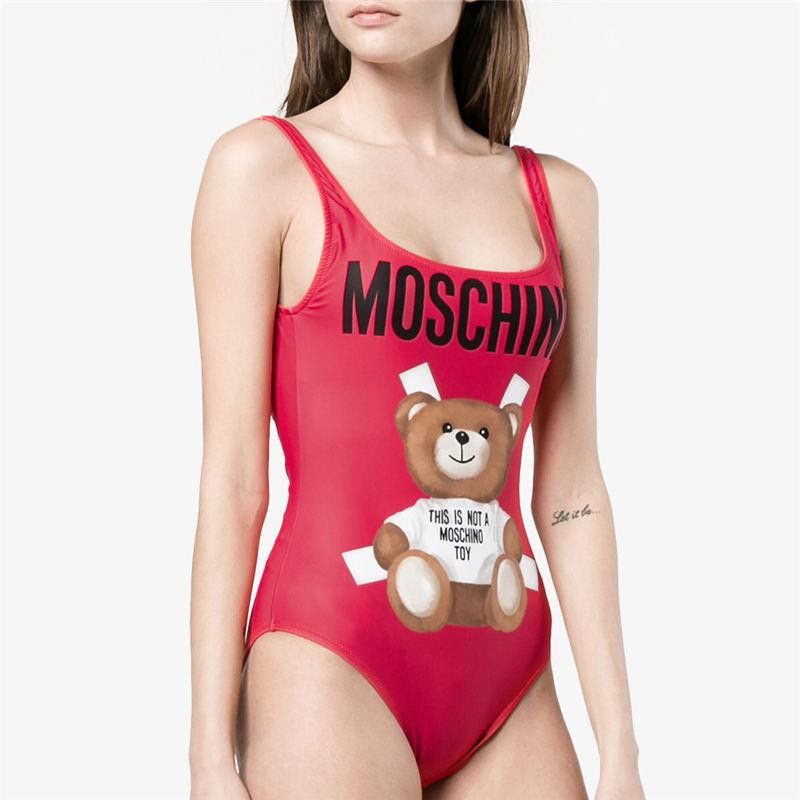 moschino one piece bathing suit
